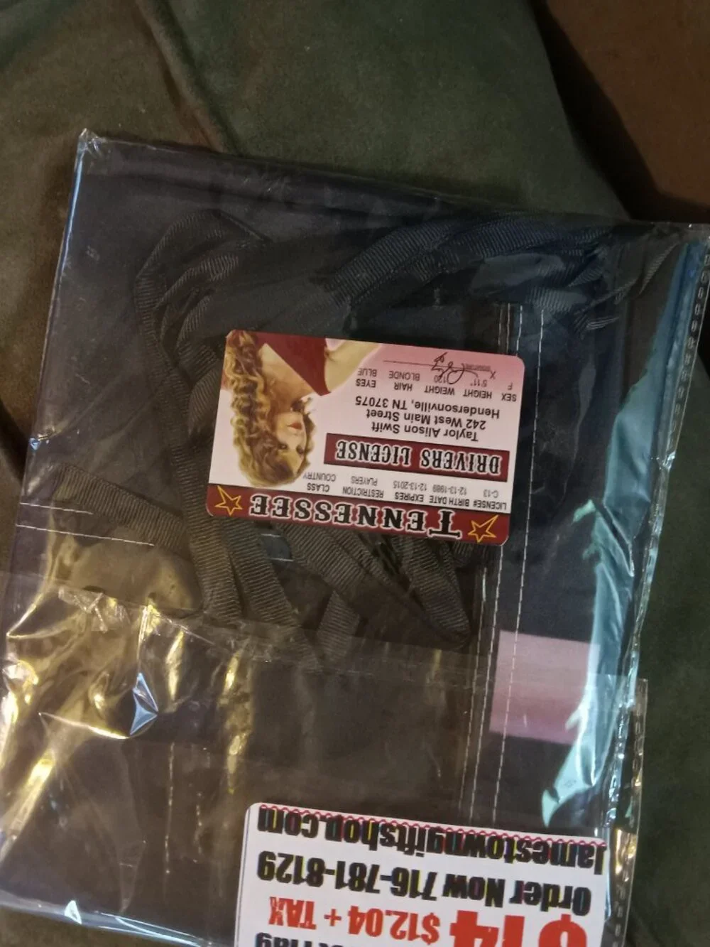 NEW Taylor Swift BUNDLE Joke I.D. + 3x5 Flag